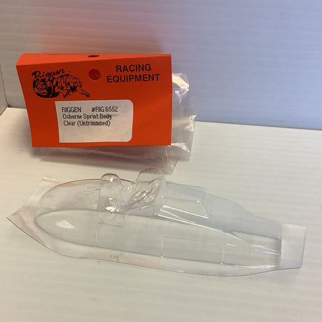 Replacement Bodies | RIG 6501,6551,6552,6553 | Riggen-ProTinkerToys.com-Osborne Sprint Body Clear (Untrimmed) | RIG6552 | Riggen-ProTinkerToys