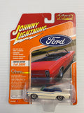 Assortment of  Johnny Lightning Classic Cold Collection | A | JLCG021 | Johnny Lightning-Round2 Returns-JLCG021-A-1-3 | 1966 Ford Fairlane Torino Gt Convertible White | Johnny LIghning Die Cast-ProTinkerToys