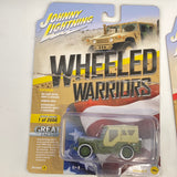 Clearance Military Die cast cars Closeouts Defectives Johnnny Lighting-Round2 Returns-JLML005-B-2-1 | WWII MB Jeep | Johnny Lighning Die Cast-ProTinkerToys