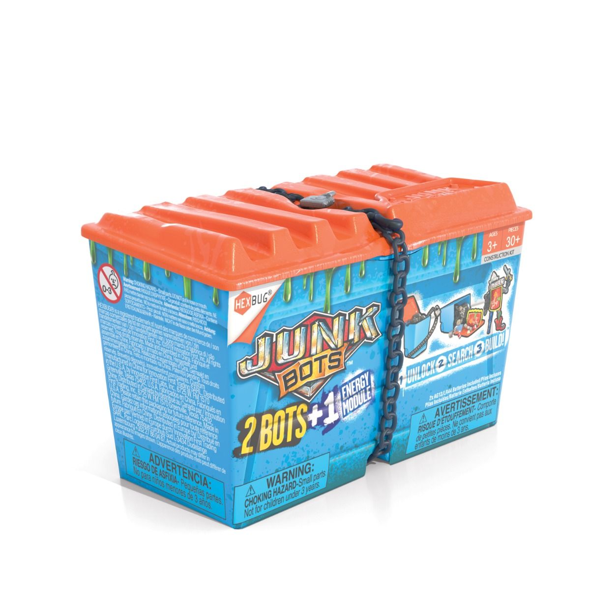 Alley Dumpster Assortment  - JunkBots - | 430-6842 | HexBug-HexBug-[variant_title]-ProTinkerToys