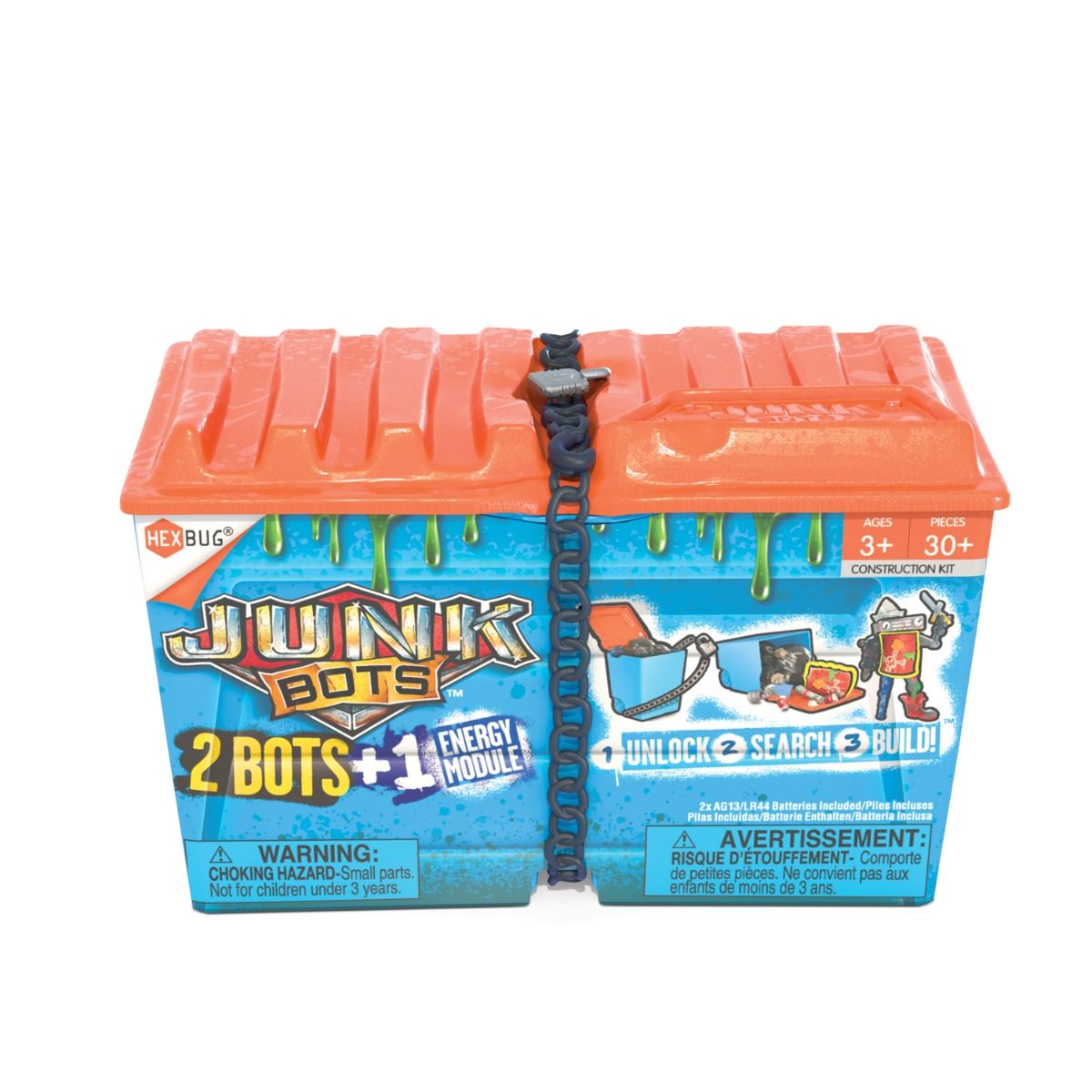 Alley Dumpster Assortment  - JunkBots - | 430-6842 | HexBug-HexBug-[variant_title]-ProTinkerToys