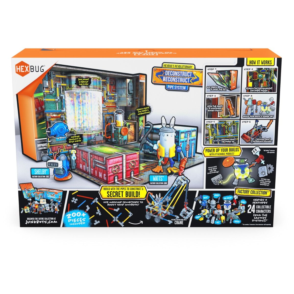 Small Factory Habitat - Power Sub station - JunkBots - | 430-7797 | HexBug-HexBug-[variant_title]-ProTinkerToys