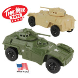 Scout Vehicles Recon Patrol Armored Cars – Olive & Tan | 07193 | Tim Mee-BMC-[variant_title]-ProTinkerToys