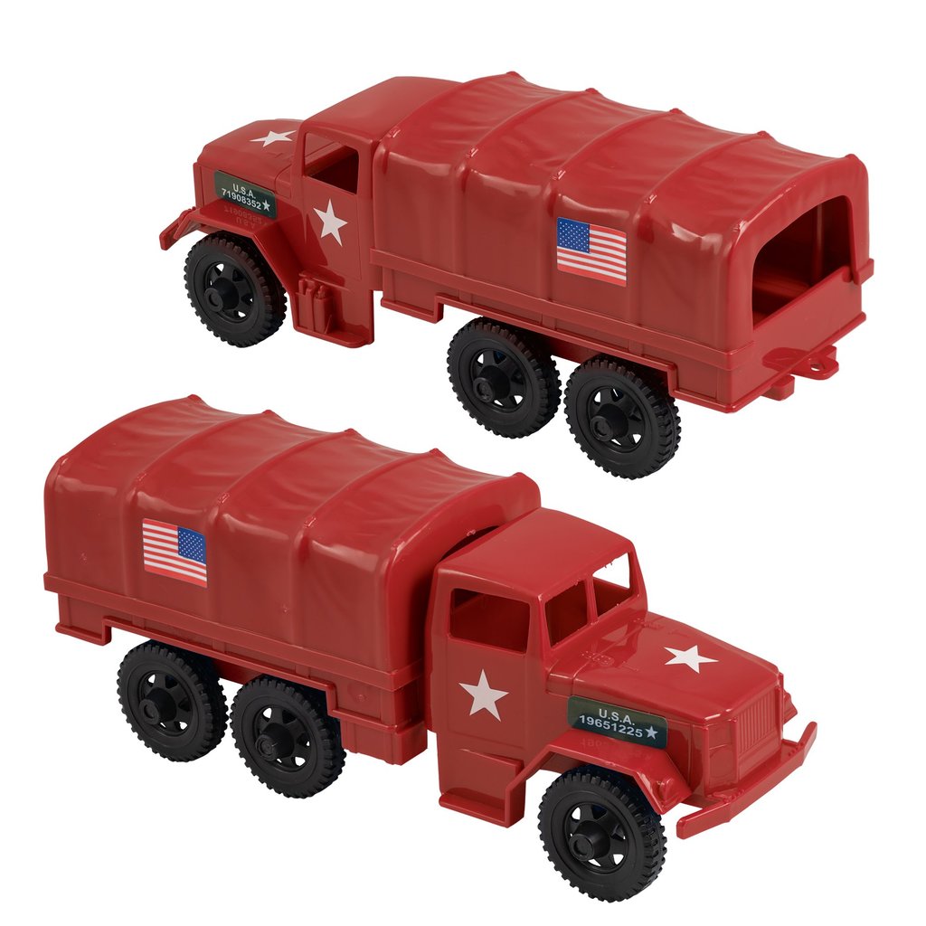 Deuce-and-a-Half Cargo Truck – Red | 07494 | Tim Mee