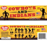 Cowboys & Indians Playset – Rust Brown & Tan | 11149 | Tim Mee-BMC-[variant_title]-ProTinkerToys