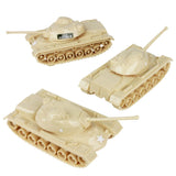 WW2 M48 Patton Tanks – Tan | 07192 | Tim Mee-BMC-[variant_title]-ProTinkerToys