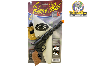 Toy pistol and holster set for children, featuring a revolver design for Parris Toys 4615