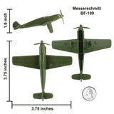 WW2 Fighter Ace Planes – Olive Green | 06121 | Tim Mee-BMC-[variant_title]-ProTinkerToys