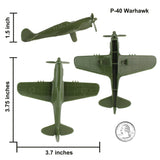 WW2 Fighter Ace Planes – Olive Green | 06121 | Tim Mee-BMC-[variant_title]-ProTinkerToys