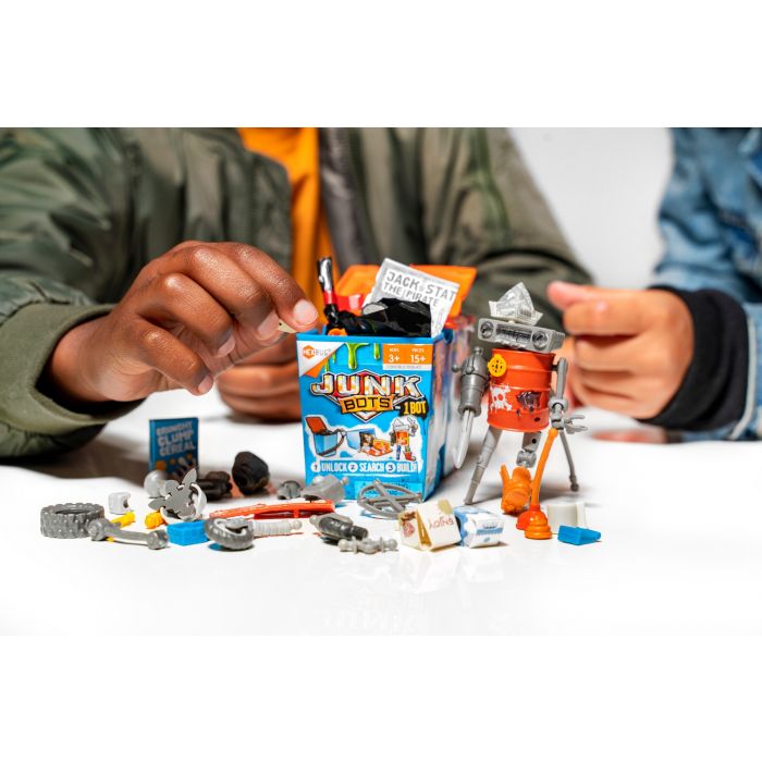 Trash Bin Assortment  - JunkBots - | 430-6841 | HexBug-HexBug-[variant_title]-ProTinkerToys