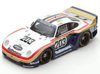 1/32 scale Porsche 961 race car, white and blue, Le Mans 1986 for LE MANS miniatures 132058M