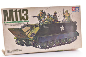 M113 U.S Armoured Personnel Carrier  1:35 Scale  | MM 140 |  Tamiya Models