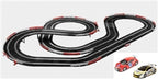Race track set with two cars: red and yellow/black for Ninco 20186