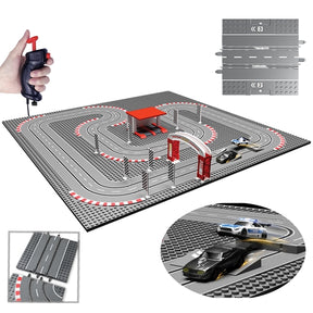 Race track set with cars and launcher for fun play for Jupiter Creations 20004