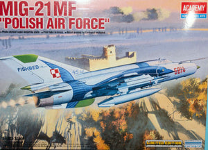 Mig-21 MF 'Polish Air Force"  1:48 Scale | 12224 | Academy Model Co.-IMEX-[variant_title]-ProTinkerToys