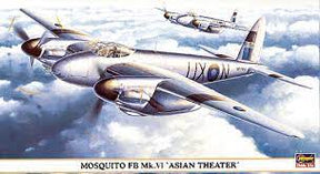 Silver warplane in flight against a cloudy sky for Hasegawa 00159