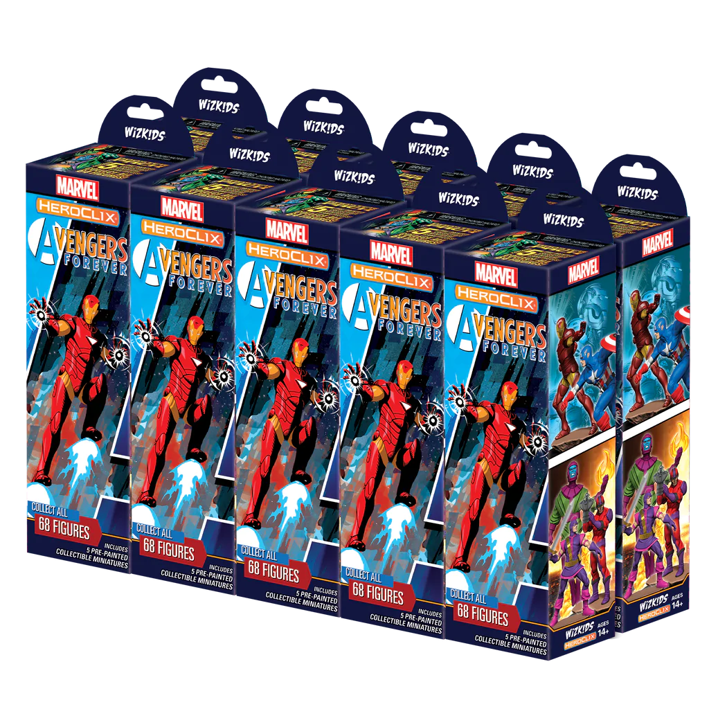 Marvel HeroClix: Avengers Forever Booster | WZK84855