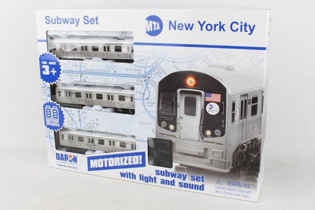MTA 3 Piece Train Set W/Track | NY23075 | Daron-Daron-[variant_title]-ProTinkerToys