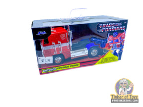 Action figure box for Autobot Optimus Prime toy for Transformers 99477, package view, product view 1