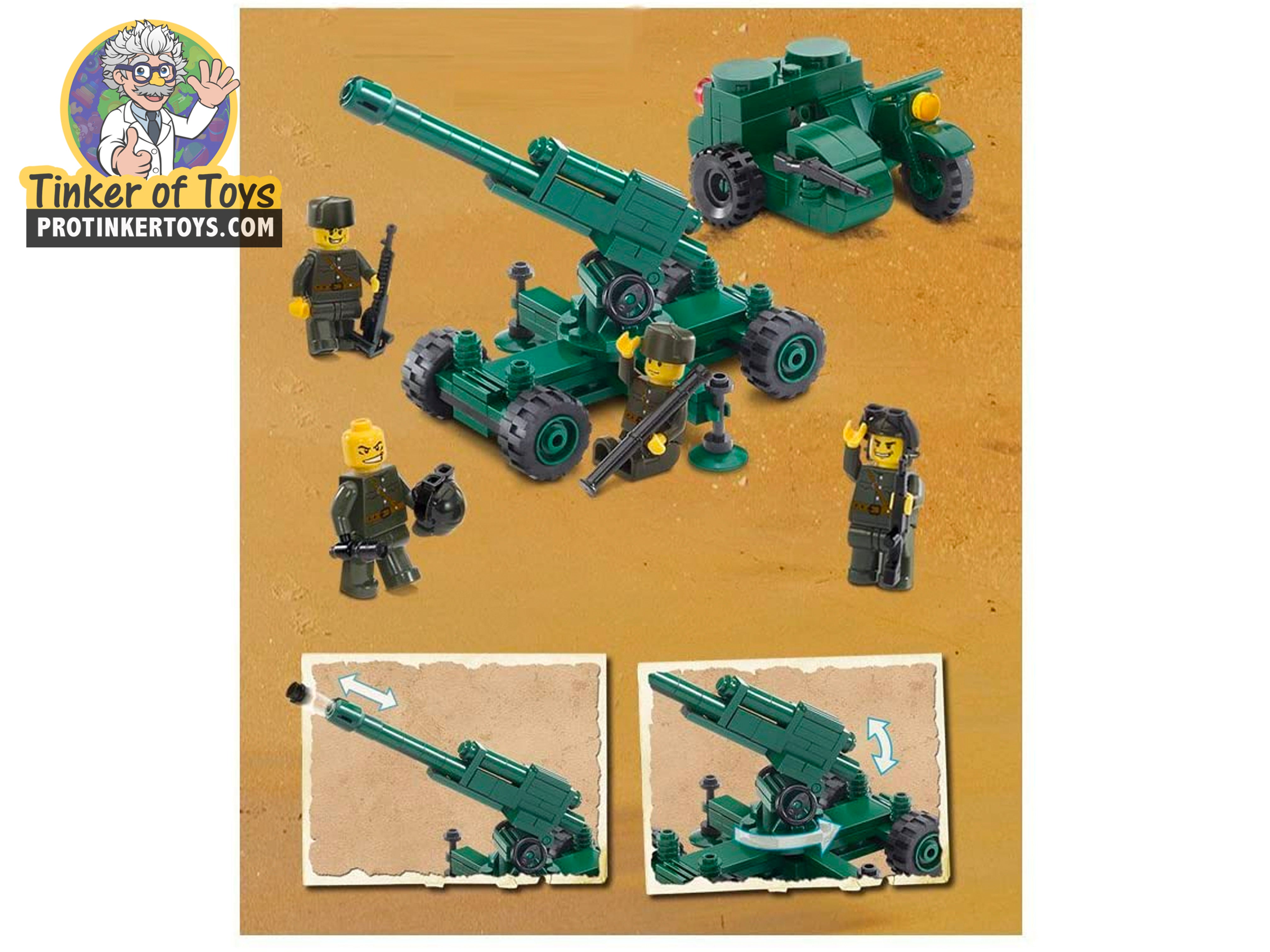 Military Wolrd War 2 - Korean War Landing Operation Set | OM33020