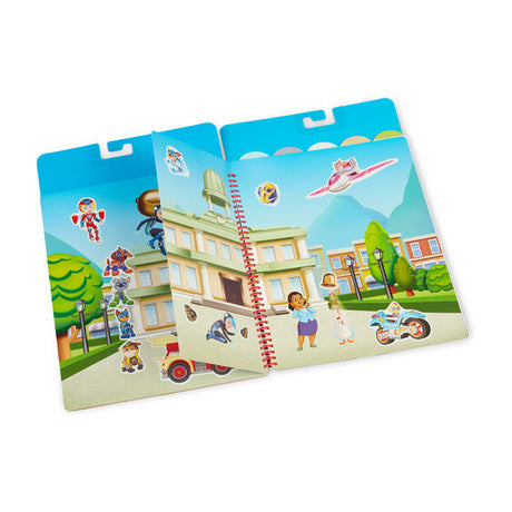 Paw Patrol Restickable Stickers Flip-Flap Pad – Adventure Bay | 33254 | Melissa & Doug-Melissa & Doug-[variant_title]-ProTinkerToys