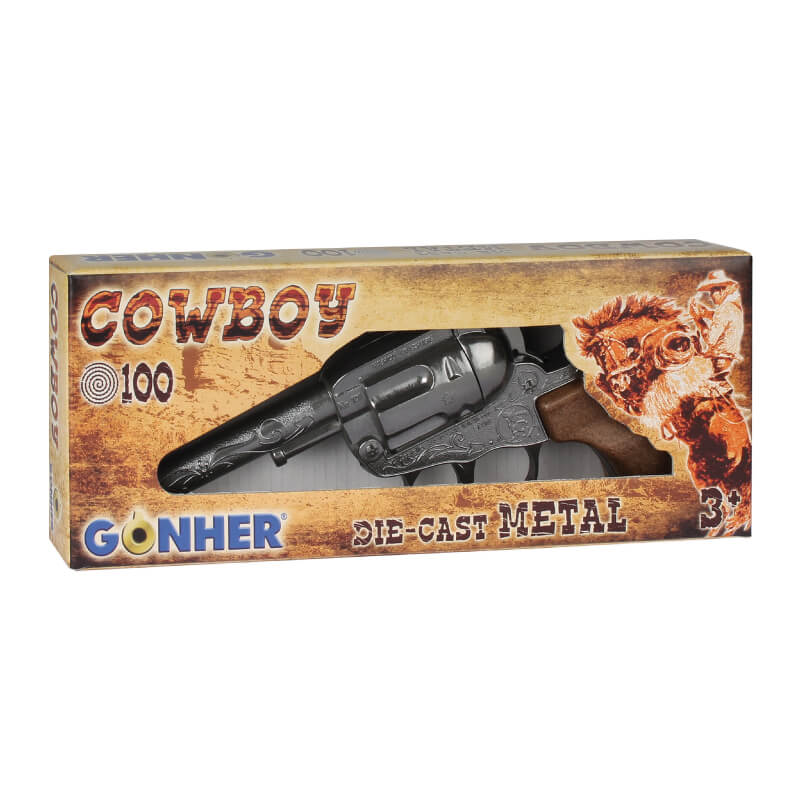Cowboy Classic Revolver Cap Gun | 101/0 | Gonher