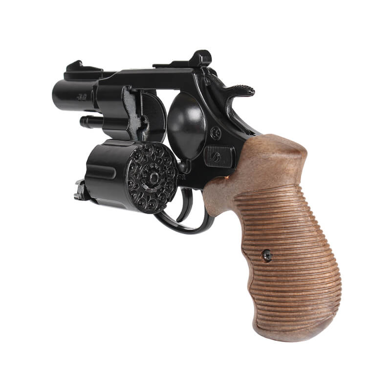Police Snub Nose Revolver 12 Shot Cap Gun - Black | 38/6 | Gonher