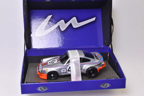 Slot car Porsche Carrera RSR slot car in open blue box for LE MANS miniatures 132053/46M