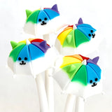 Rainbow Umbrella Puppy Wiggle Gel Pen | 22404 | BC Mini