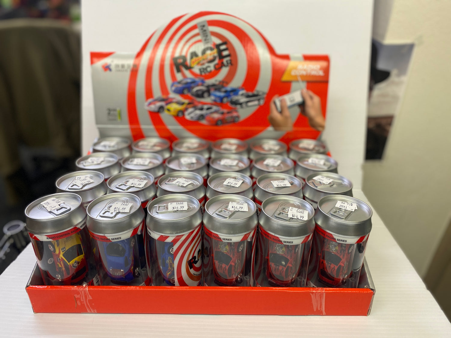 RC Can Car Assortment 1/58 Scale |1402 | Imex