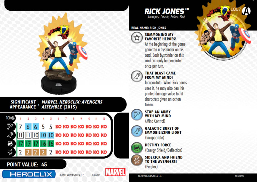 HeroClix: Avengers Forever Play at Home Kit | WZK84858 | WizKids