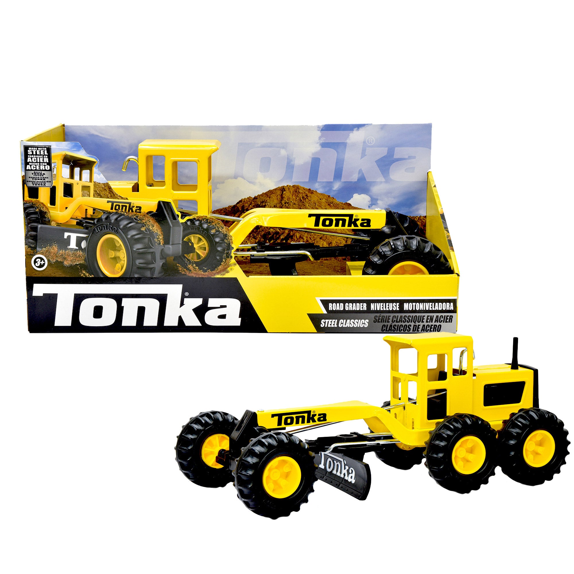 Road Grader - Tonka | 6053 | Schylling – ProTinkerToys.com