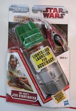 Star Wars Speed Stars V Wing Starfighter Flywheel Tech Hasbro Lightsaber  | 939969422 | Hasbro-ProTinkerToys.com-OBI-Wan's Jedi Starfighter-ProTinkerToys