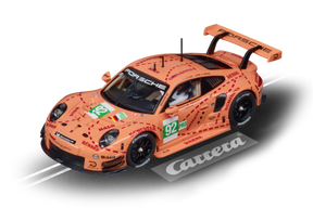 Orange Porsche 911 RSR model car, race livery, number 92 for Carrera Evolution 20027654