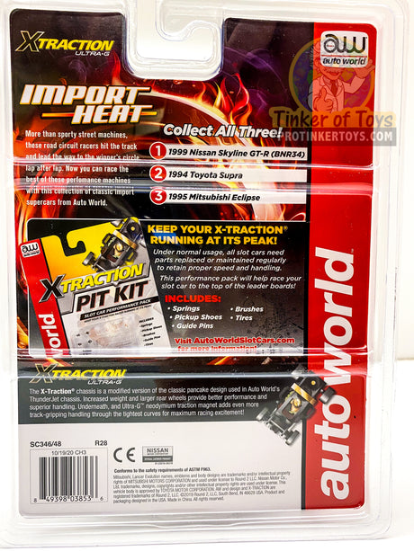 iWheels WHITE Import Heat Xtraction Ultra-G- | SC346 | R28 | Auto World-Auto World-[variant_title]-ProTinkerToys