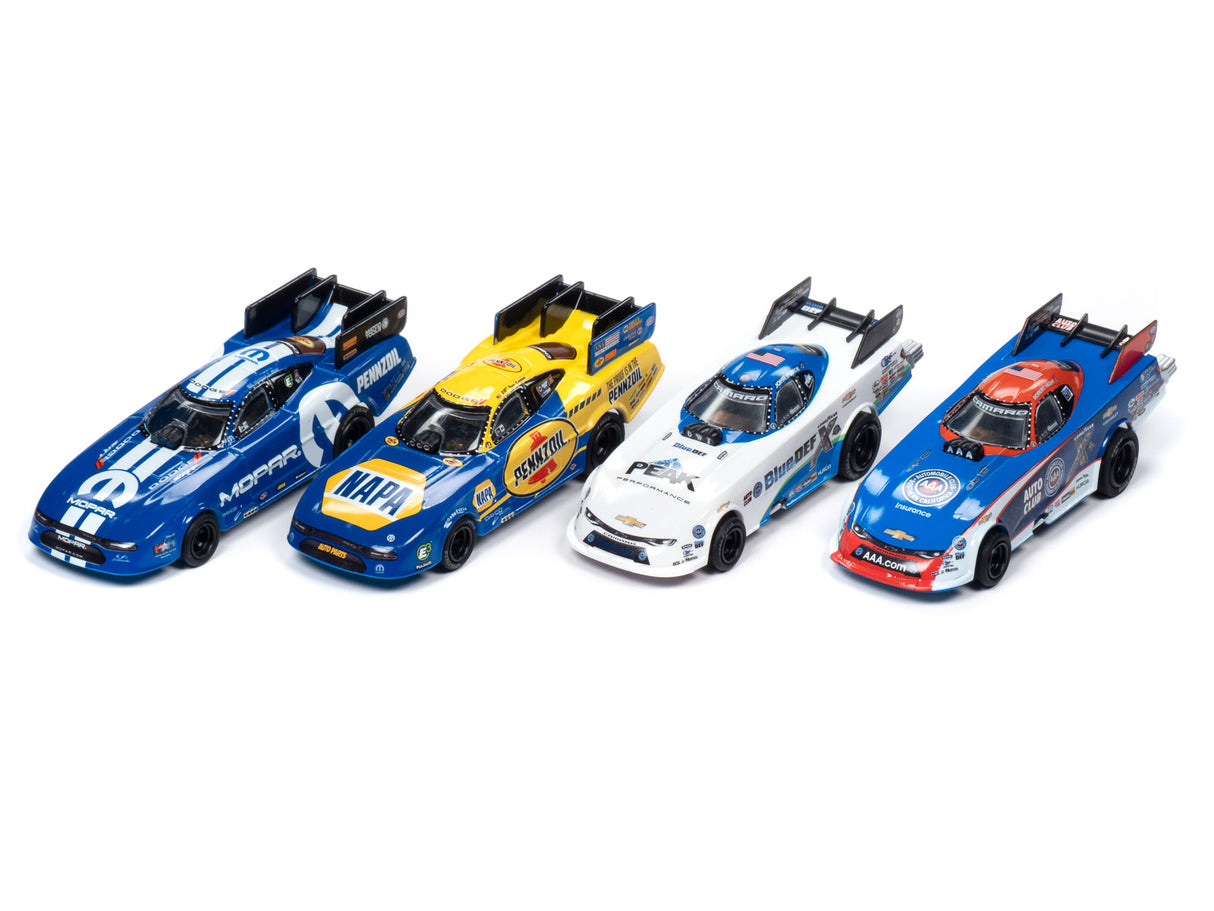 NHRA Funny Cars - 4 Gear - Release 24 | Auto World | SC352-Auto World-NHRA Funny Cars - 4 Gear - Release 24-ProTinkerToys