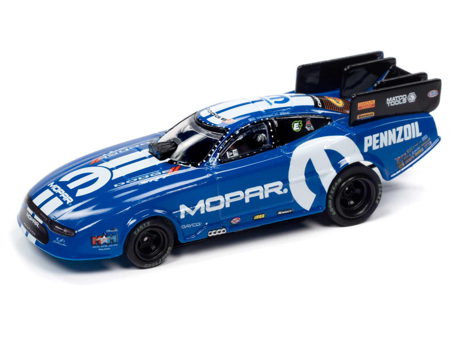 NHRA Funny Cars - 4 Gear - Release 24 | Auto World | SC352-Auto World-Matt Hagan - Mopar-ProTinkerToys