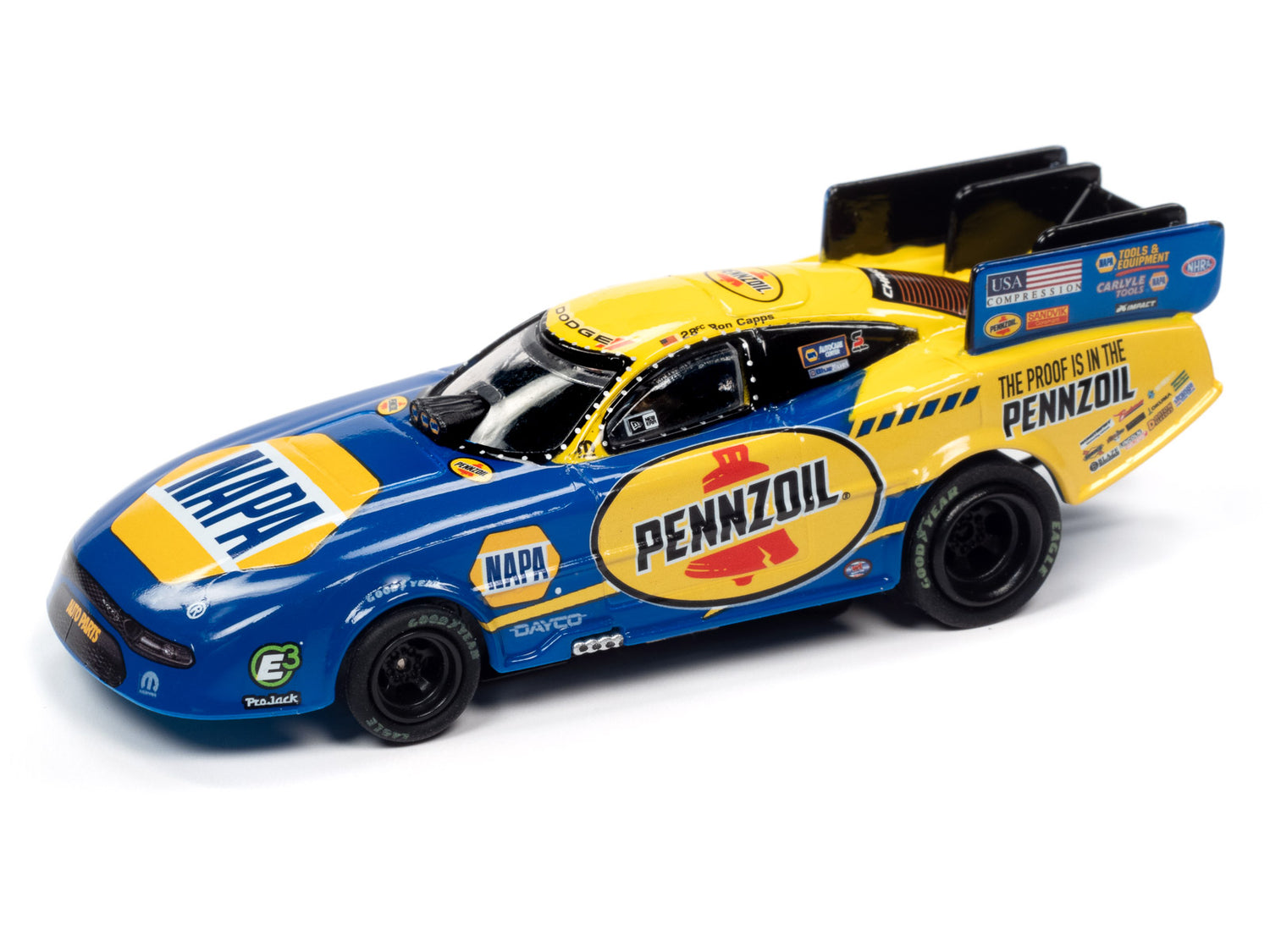 NHRA Funny Cars - 4 Gear - Release 24 | Auto World | SC352-Auto World-Ron Capps - Napa Auto Parts-ProTinkerToys