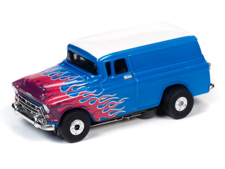 Auto World Thunderjet Release 29 FLAMES | SC353 | Auto World-Auto World-#2 1957 Chevy Suburban-ProTinkerToys