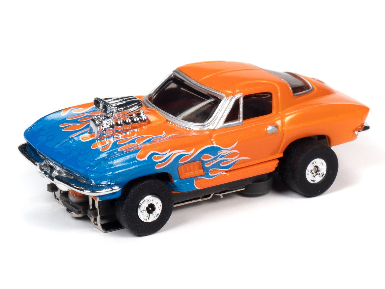 Auto World Thunderjet Release 29 FLAMES | SC353 | Auto World-Auto World-#4 1967 Chevy Corvette-ProTinkerToys