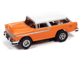 - Flamethrower - X-Traction - Release 33 | SC366 | Auto World-Auto World-#2 - 1956 Chevrolet Nomad - Orange-ProTinkerToys