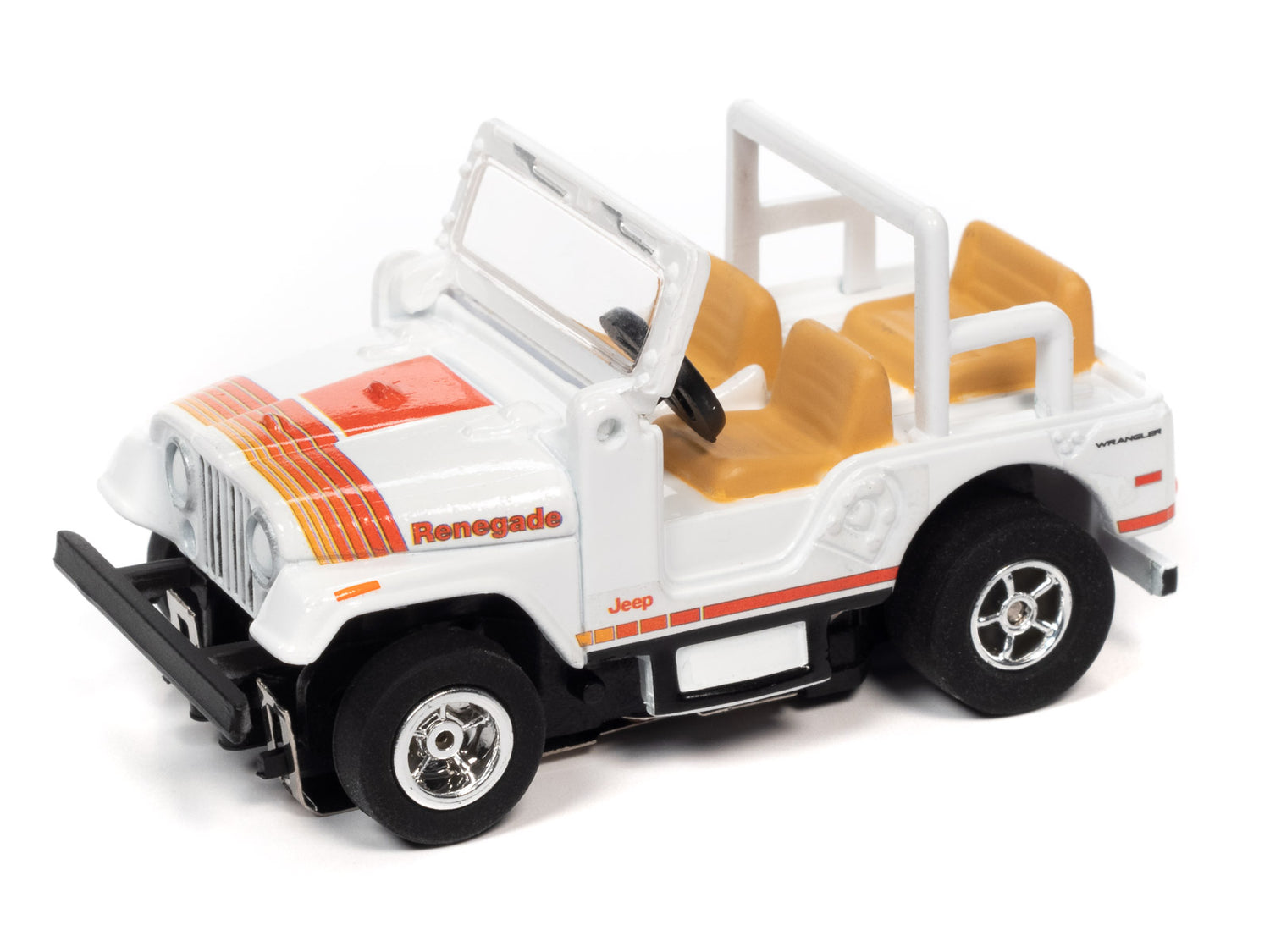 - X-Traction - Release 34 | SC368 | Auto World-Auto World-#4 - 1979 Jeep CJ-5 - White-ProTinkerToys