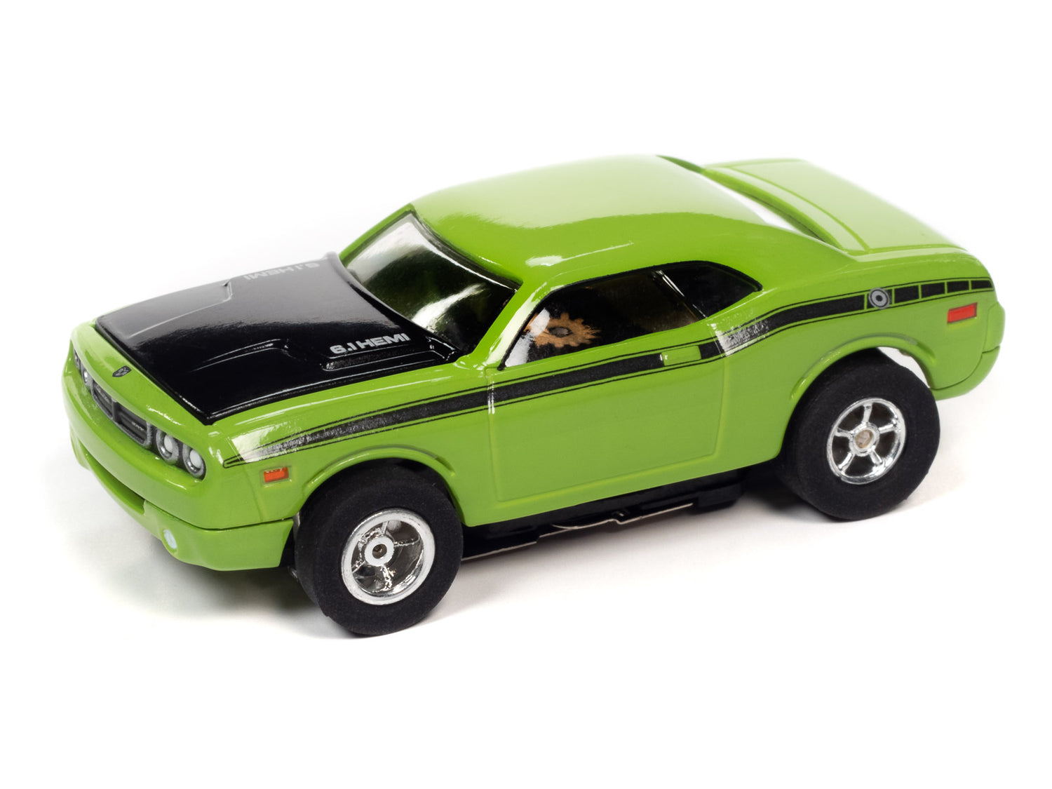 - X-Traction - Release 34 | SC368 | Auto World-Auto World-#6 - 2008 Dodge Challenger - Green-ProTinkerToys