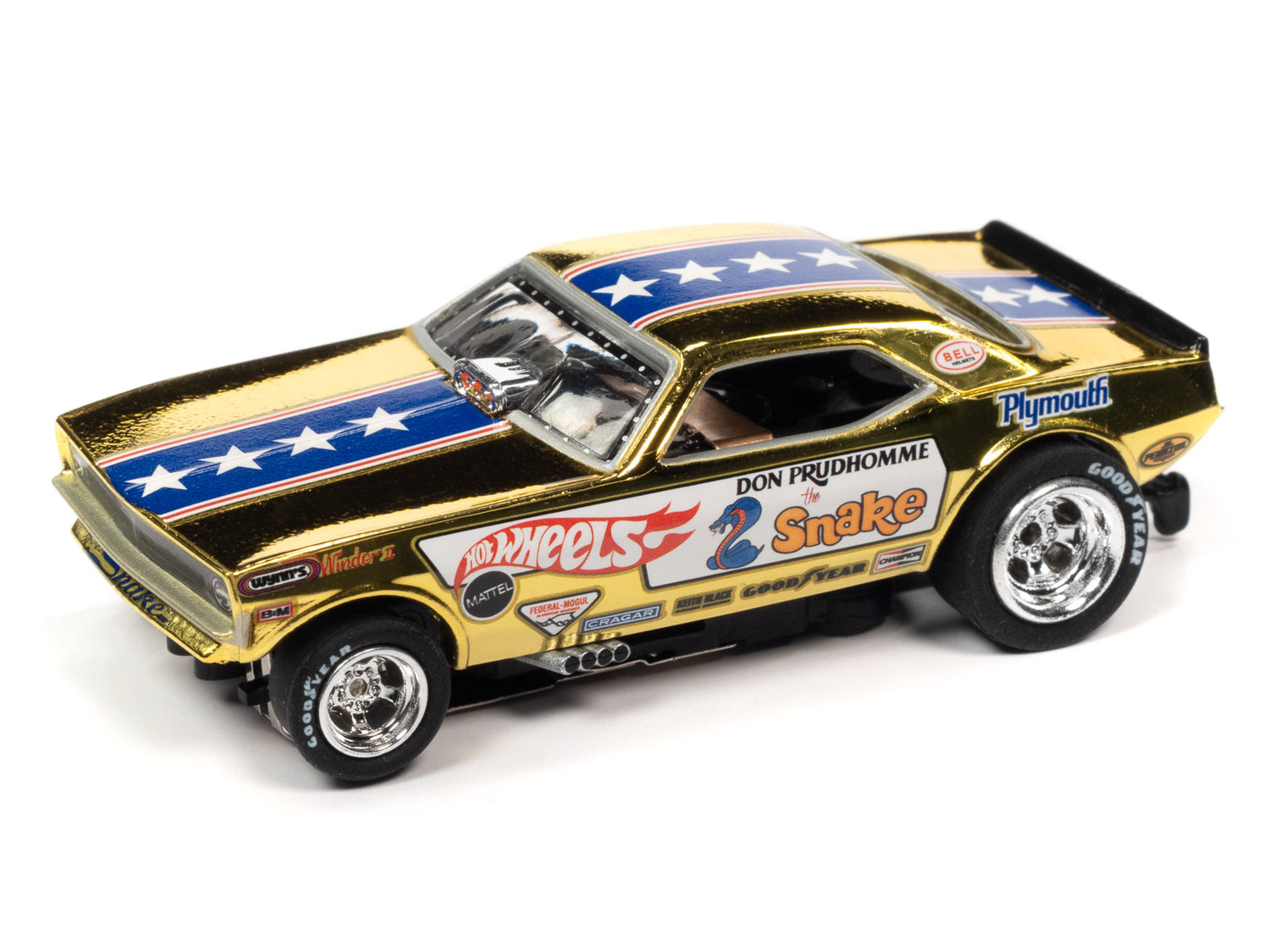 Legends of the Quarter Mile - 4Gear - Release 26 | SC369 | Auto World-Auto World-#1 Don "The Snake" Prudhomme | 1970 Plymouth Cuda-ProTinkerToys