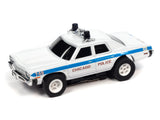 Silver Screen Machines - Thunderjet / X-Traction - Release 36 | SC372 |  4 Cars-Auto World-Chicago Police 1974 Dodge Monaco-ProTinkerToys