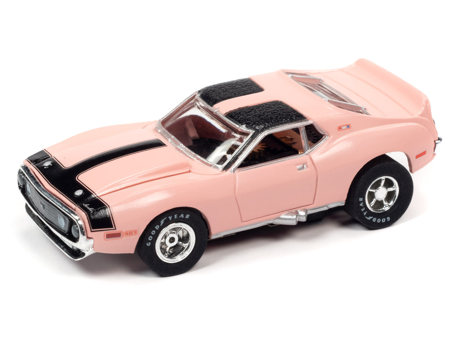 - X-Traction - Release 35 | SC373 | Auto World-Auto World-1971 AMC Javelin AMX - Pink-ProTinkerToys