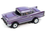 Cars N Coffee - Thunderjet - Release 3 | SC379 | Auto World-Auto World-1957 Chevrolet Bel Air - Purple-ProTinkerToys