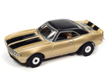 Cars N Coffee - Thunderjet - Release 3 | SC379 | Auto World-Auto World-1968 Chevrolet Camaro Z28 - Gold-ProTinkerToys
