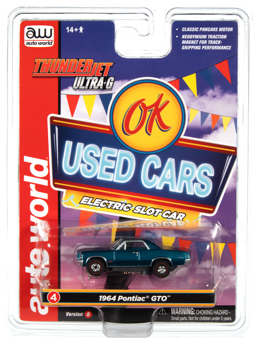 Thunderjet OK Used Cars 1964 Pontiac GTO (Gold) 4A | SC390 | Auto