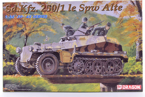 German armored vehicle model kit, Sd.Kfz. 250/1 le Spw Alte, 1:35 scale for DML Model Kits 6117
